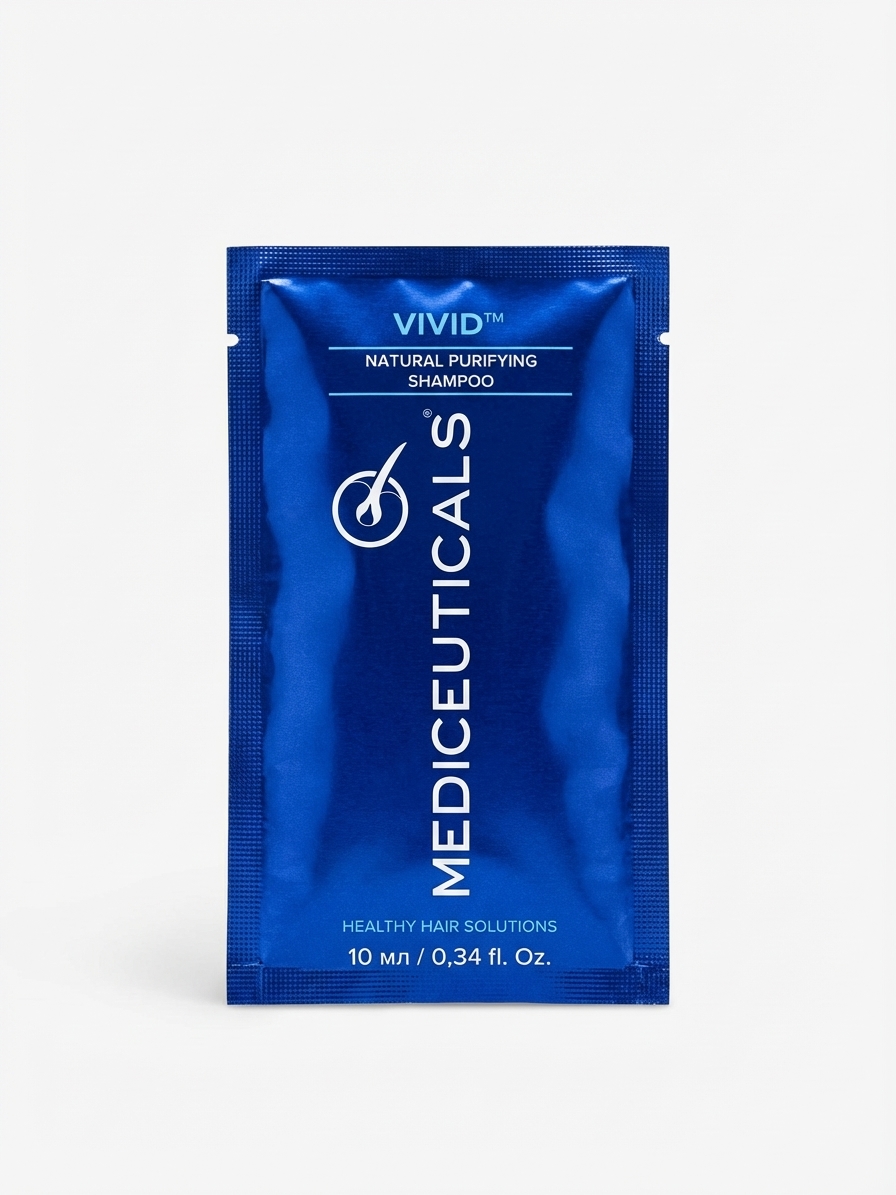 Шампунь для очищення і детоксифікації Vivid, 15ml