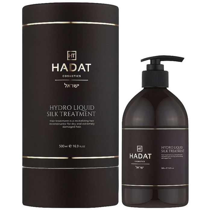 Інтенсивно Відновлююча Маска для Волосся Хадат "Рідкий Шовк" — Hadat Cosmetics Hydro Liquid Silk Treatment 500ml