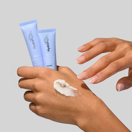 Делікатний 2х-фазний омолоджуючий пілінг HydroPeptide mini size Anti-Wrinkle Polish & Plump Peel 15+10 мл, фото 2