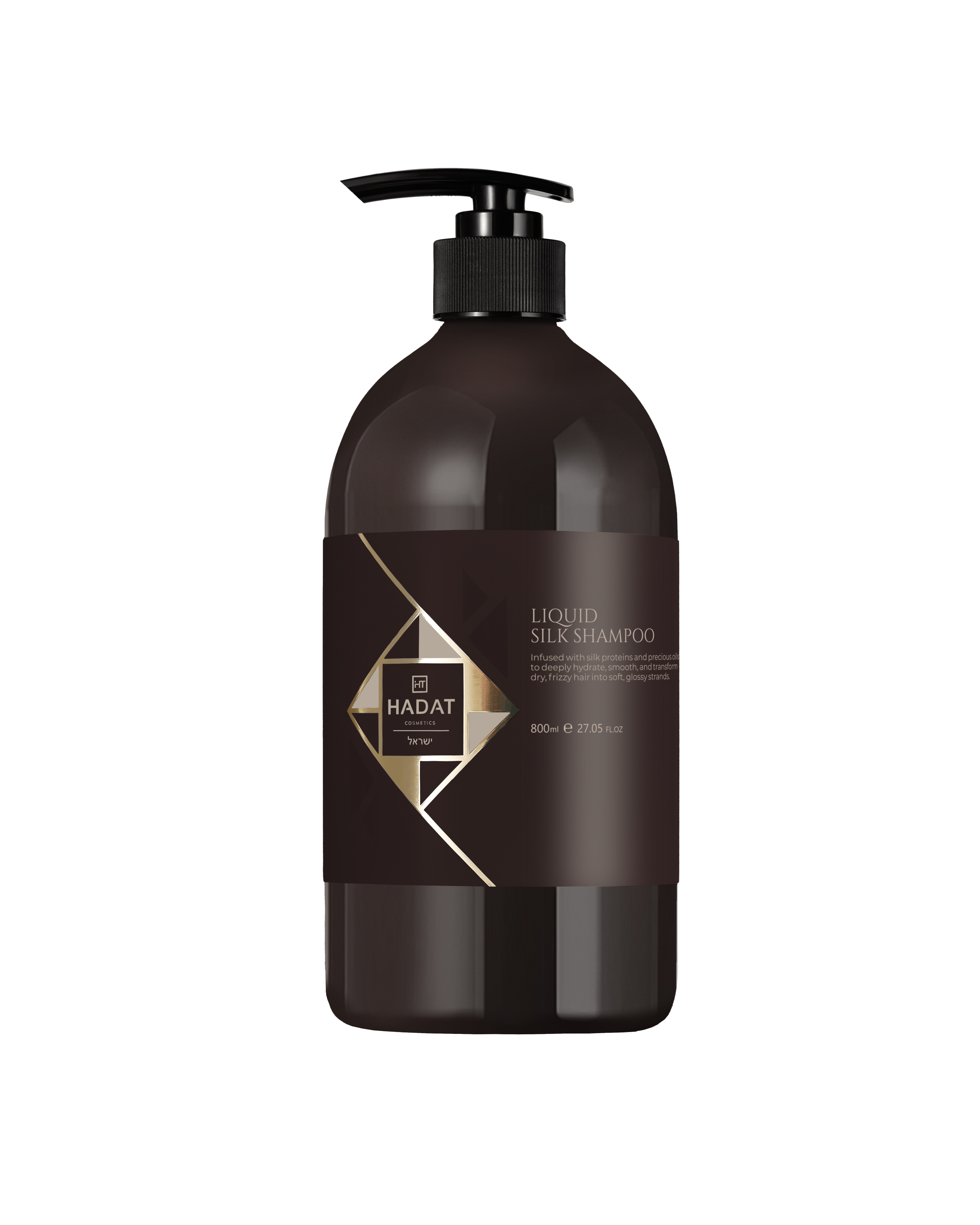 Шампунь для Відновлення Сяйва та Блиску Волосся "Рідкий Шовк" Hadat Liquid Silk Shampoo 800мл, фото 2