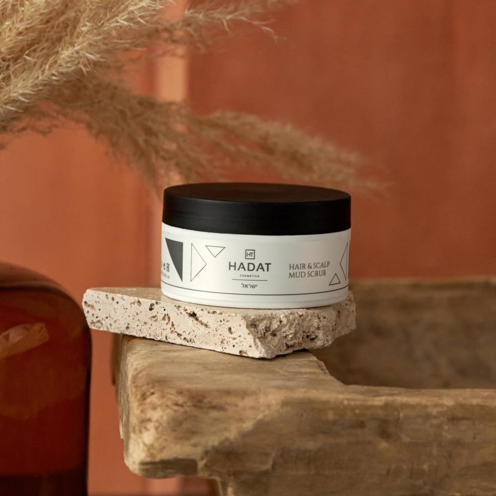 Скраб для Шкіри Голови Hadat Cosmetics Hair and Scalp Mud Scrub 300ml, фото 4