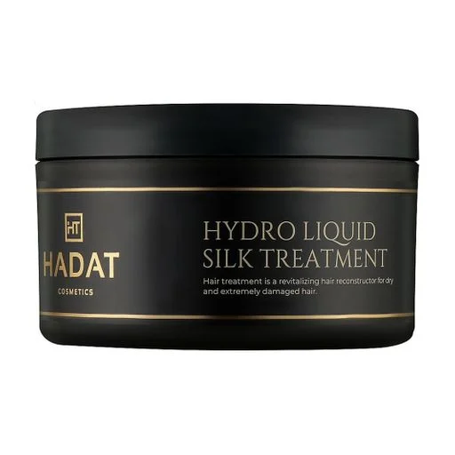 Інтенсивно Відновлююча Маска для Волосся Хадат Рідкий Шовк — Hadat Cosmetics Hydro Liquid Silk Treatment 300 мл, фото 2