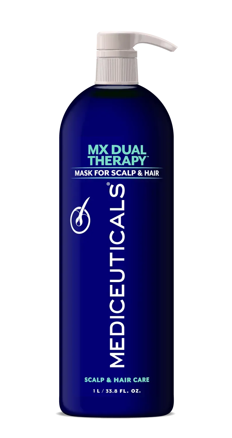 Відновлююча та антивікова маска для волосся і шкіри голови Mediceuticals MX Dual Therapy™ 1000ml