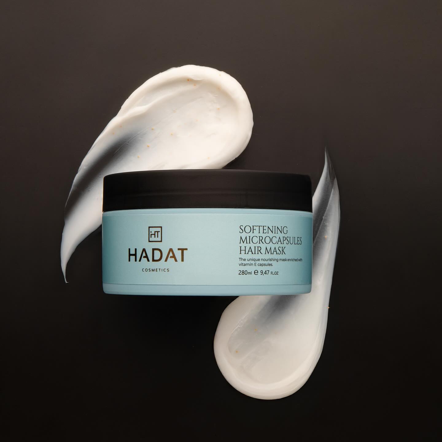 Пом'якшуюча маска для волосся - Hadat Softening Microcapsule Hair Mask, 280 мл, фото 5