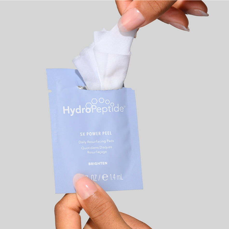 Омолоджуючий пілінг в серветках Hydropeptide 5X Power Peel 30 шт, фото 3