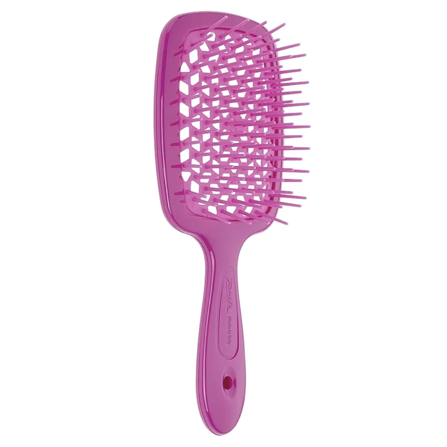 Janeke Superbrush Щітка для волосся Неоново-рожеваа, фото 2