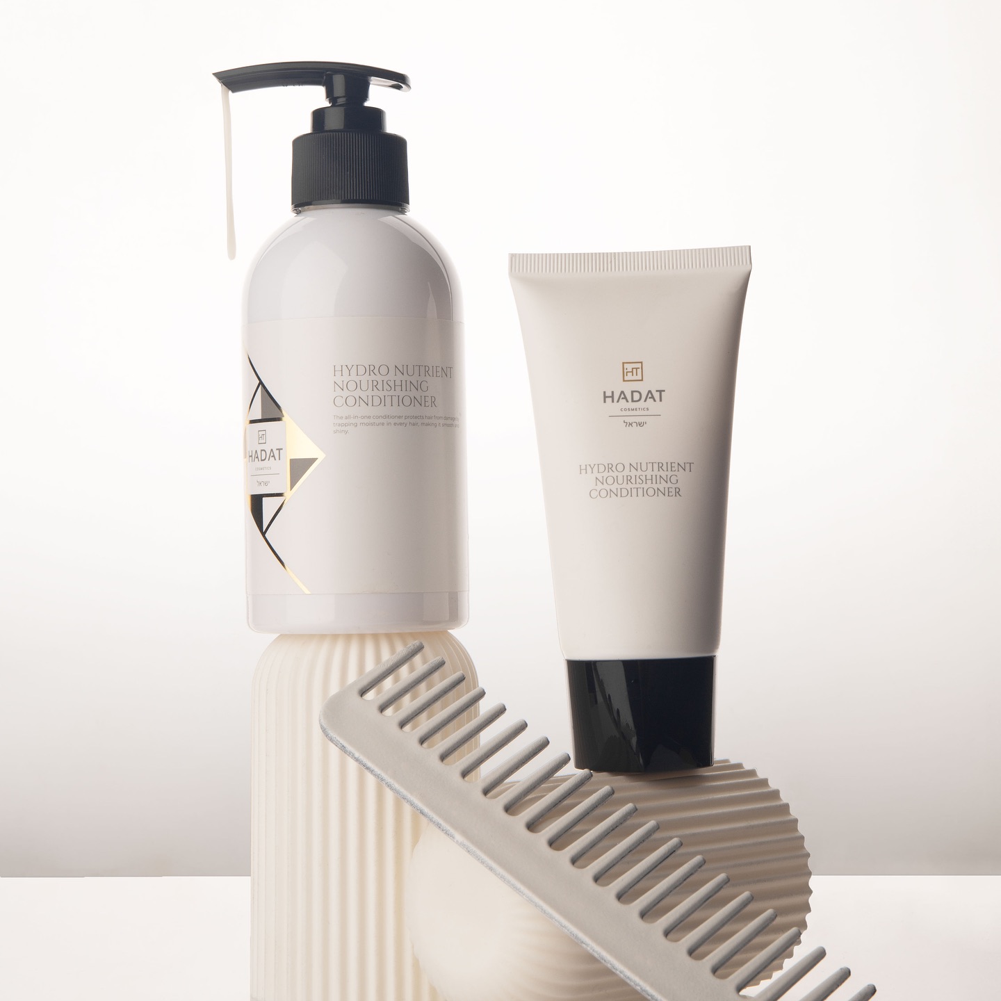 Зволожуючий Кондиціонер для Волосся Хадат Nourishing Conditioner - Hadat Cosmetics Hydro Nutrient Nourishing Conditioner 250ml, фото 6