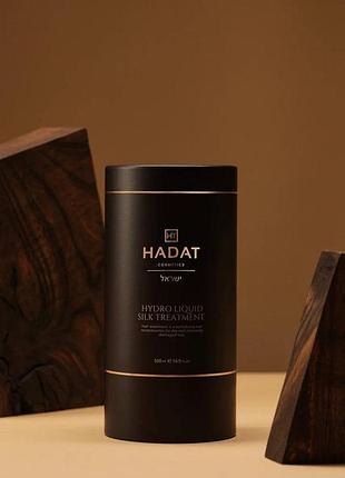 Інтенсивно Відновлююча Маска для Волосся Хадат "Рідкий Шовк" — Hadat Cosmetics Hydro Liquid Silk Treatment 500ml, фото 4