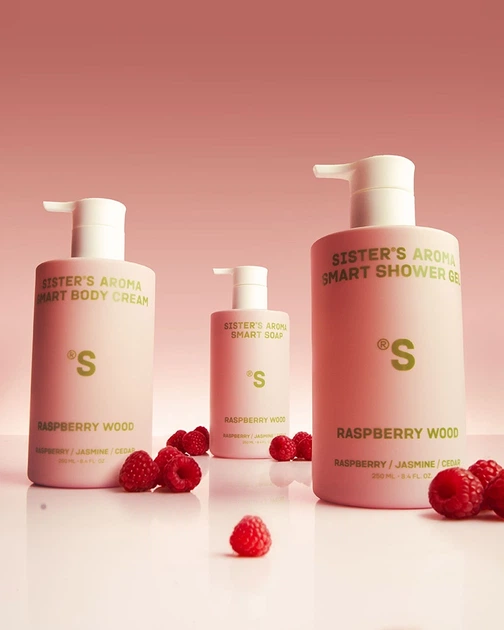 Лосьйон для тіла Sister's Aroma Raspberry Wood Малина 250 мл, фото 3