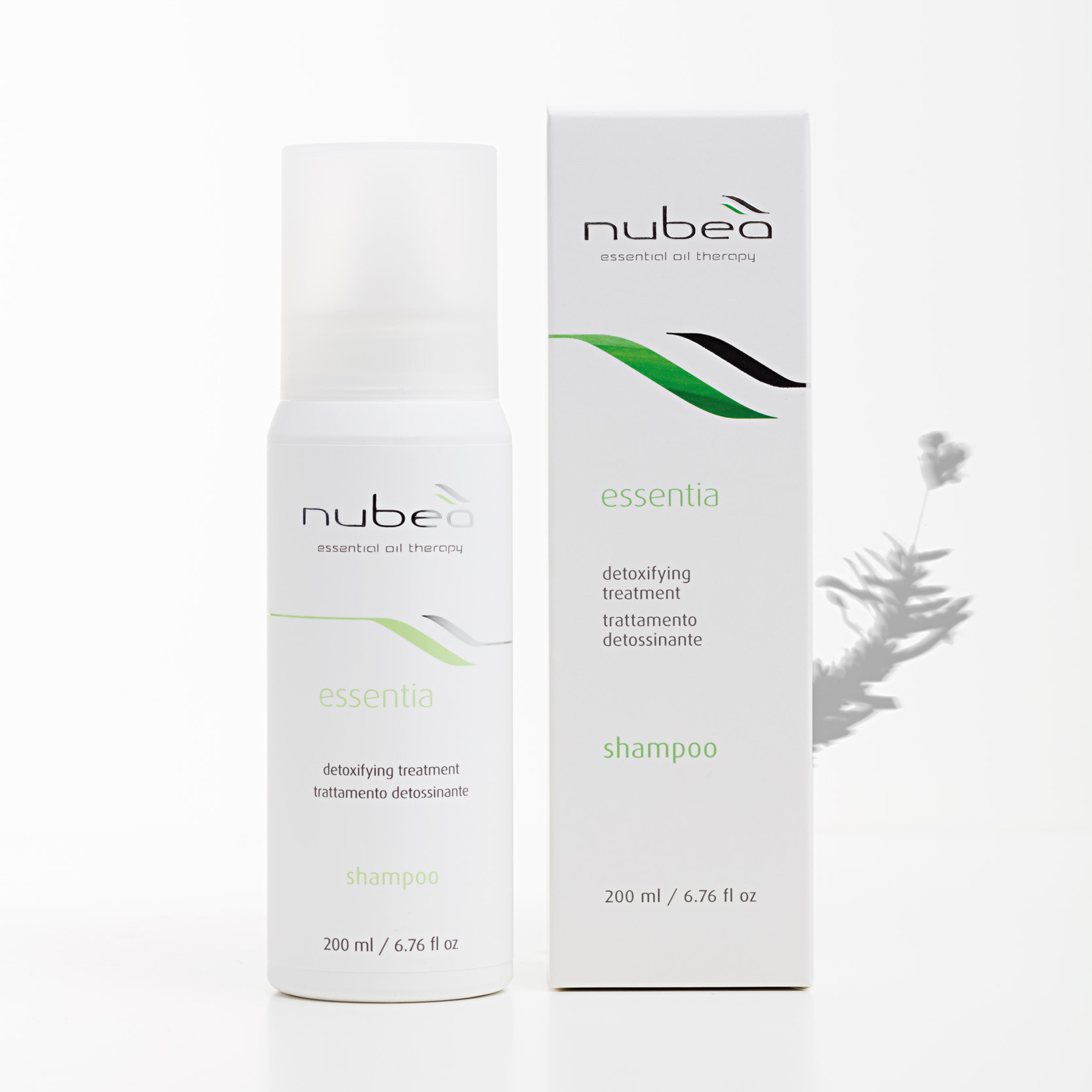 Детокс-шампунь Nubea Essentia, 200 мл