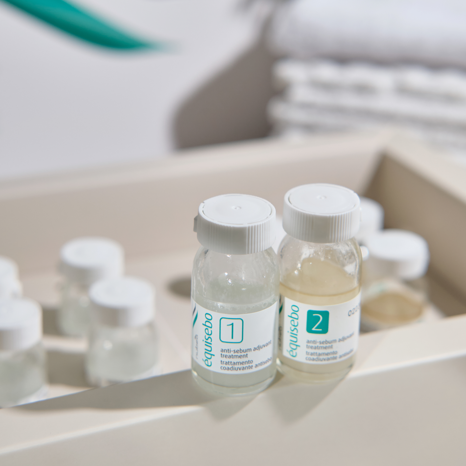 Терапія у флаконах для жирної шкіри голови Nubea Equisebo, фото 3