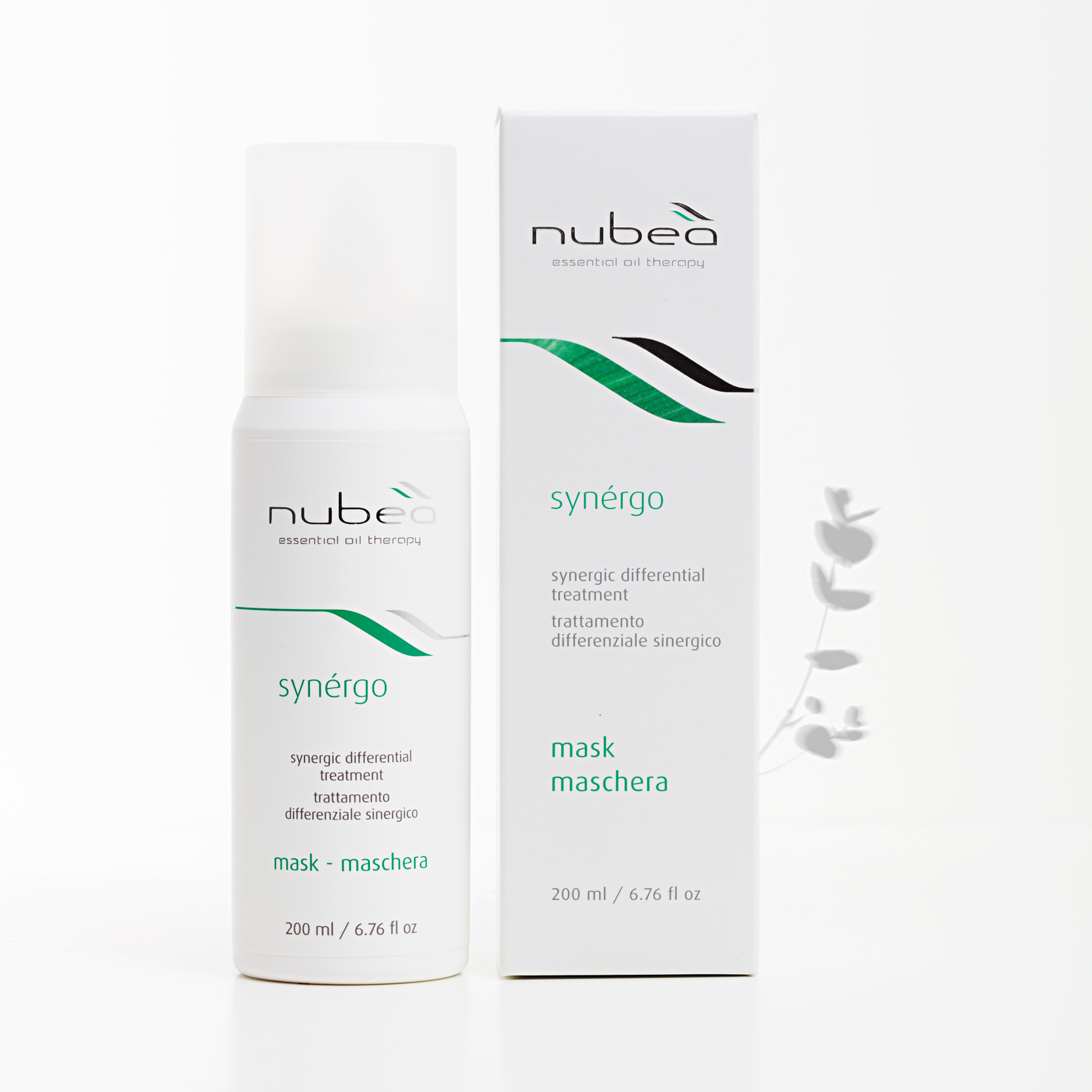 Маска для шкіри голови та волосся Nubea Synergo, 200 мл