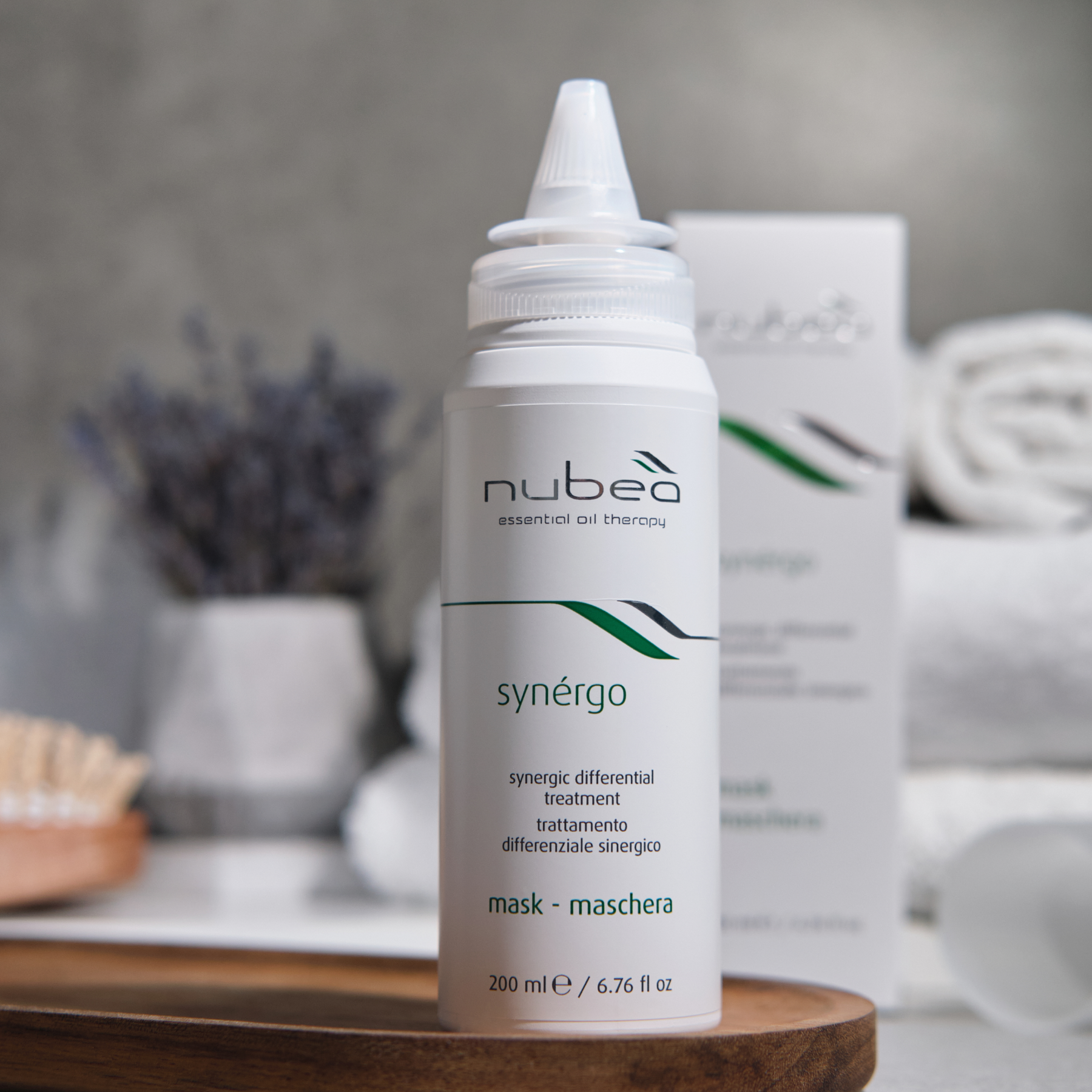 Маска для шкіри голови та волосся Nubea Synergo, 200 мл, фото 2