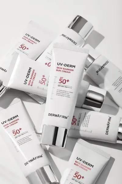 Сонцезахисний крем DERMAFIRM UV-Derm Skin Barrier Sun-cream SPF50+, 40 мл, фото 2
