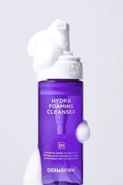 Балансуюча пінка для вмивання DERMAFIRM Hydra Foaming Cleanser, 150 мл, фото 4