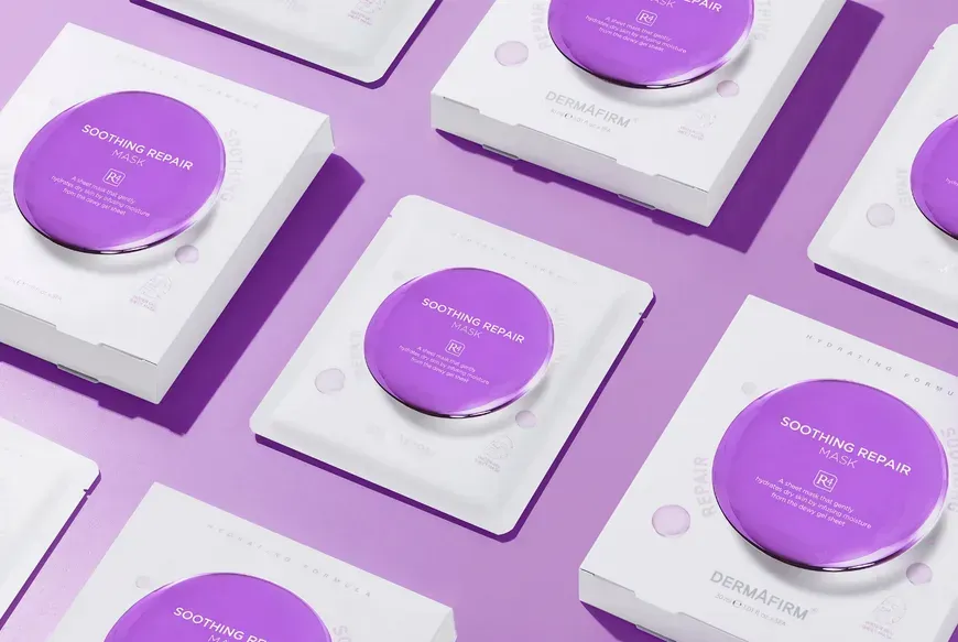 Відновлююча тканинна маска DERMAFIRM Soothing Repair Mask, 5 шт, фото 2