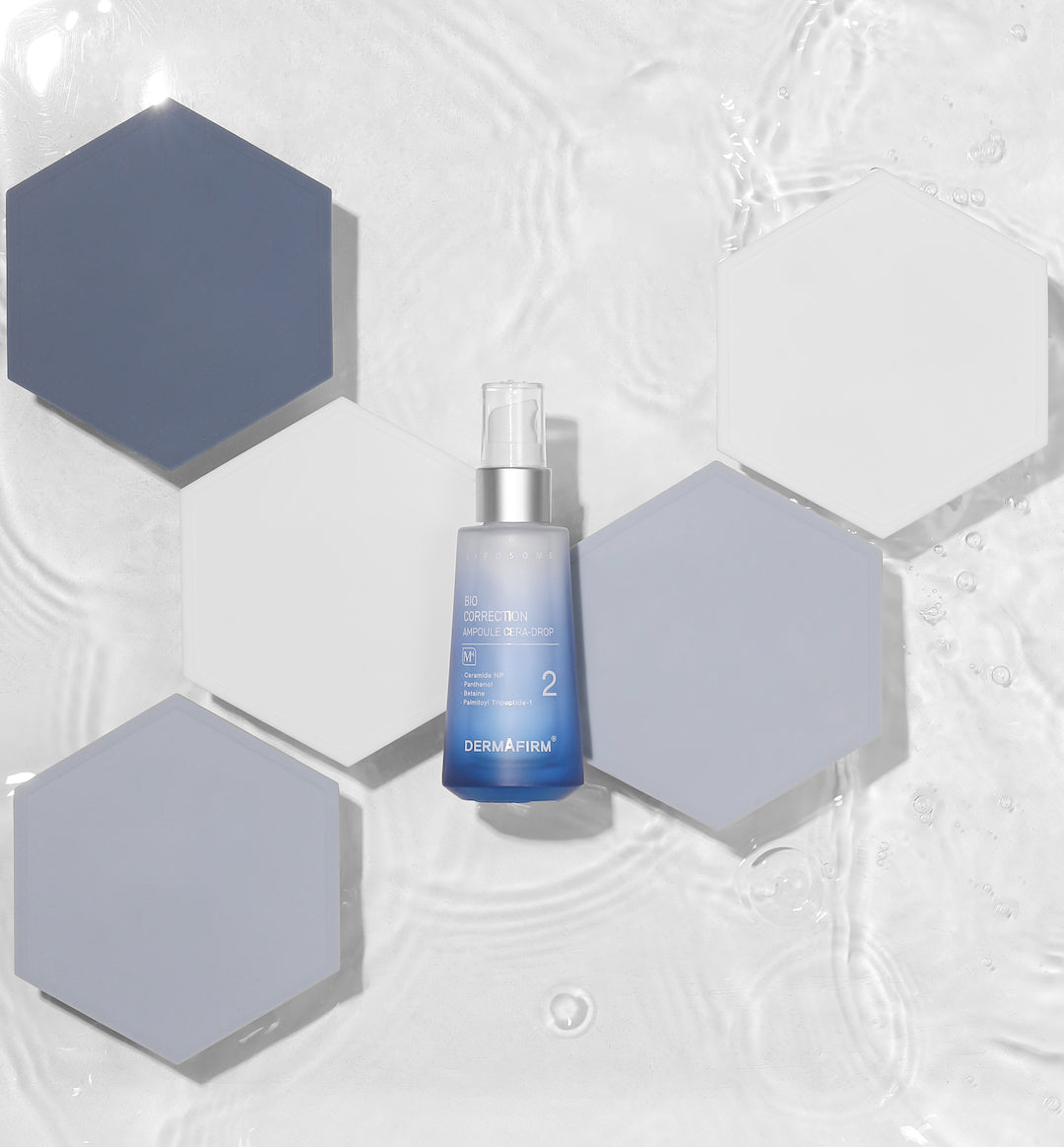 Висококонцентрована зволожуюча сироватка DERMAFIRM Bio Correction Ampoule Cera-Drop, 50 мл, фото 2