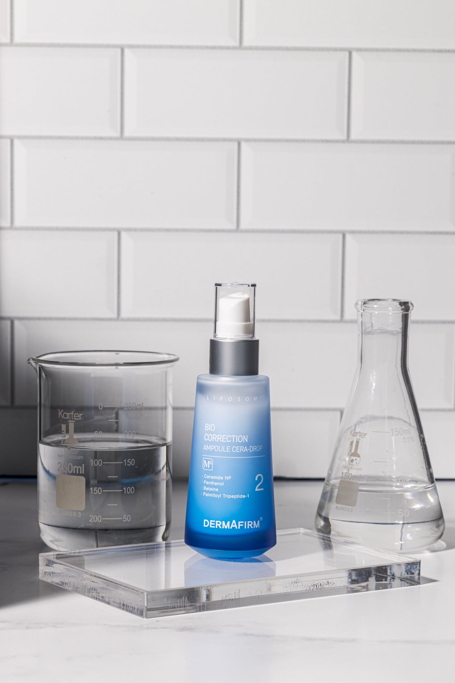 Висококонцентрована зволожуюча сироватка DERMAFIRM Bio Correction Ampoule Cera-Drop, 50 мл, фото 4