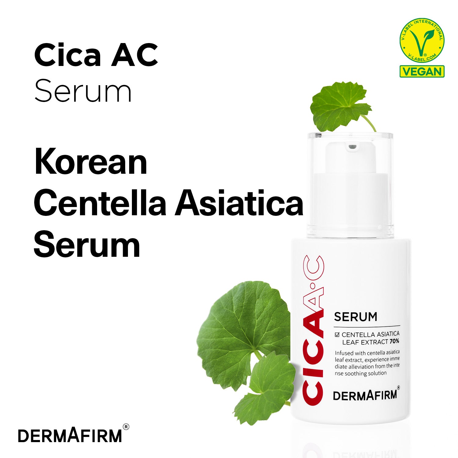 Заспокійлива регенеруюча сироватка DERMAFIRM CICAA.C Serum, 30 мл, фото 3