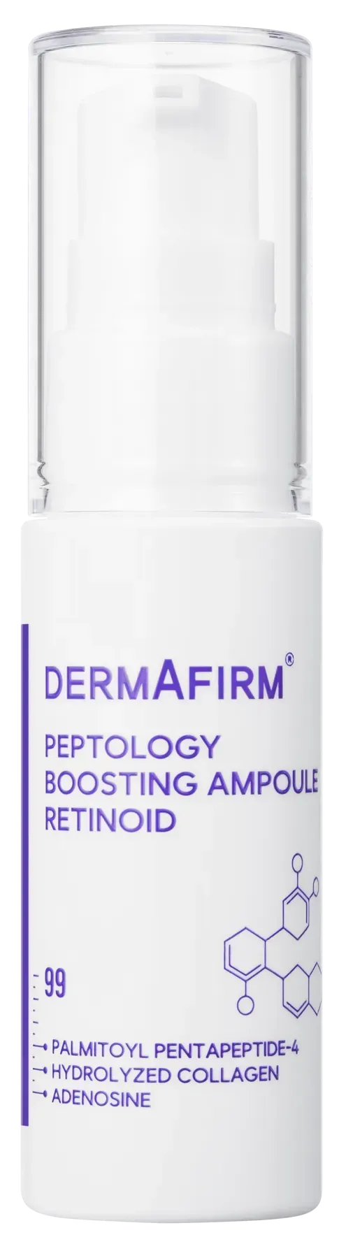Міні сироватка-бустер DERMAFIRM Peptology Boosting Ampoule Retinoid, 15 мл