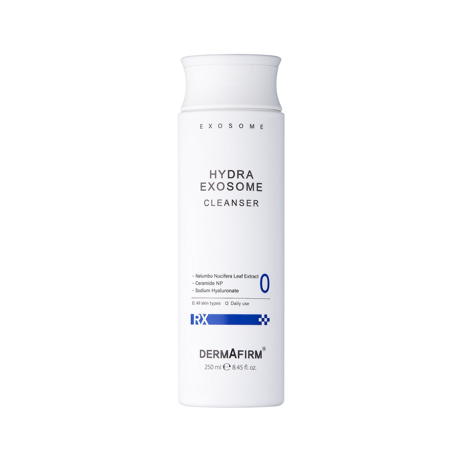 Гіпоалергенний гель для вмивання DERMAFIRM Hydra Exosome Cleanser, 250 мл