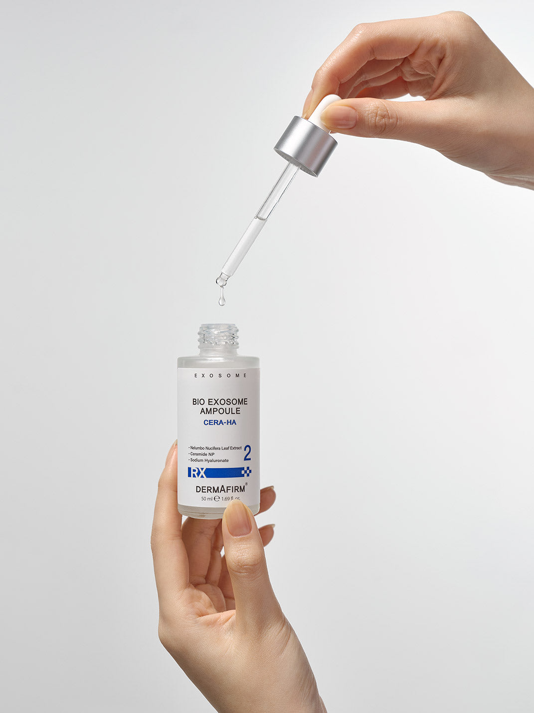 Зволожуюча сироватка DERMAFIRM Bio Exosome Ampoule, 50 мл, фото 4