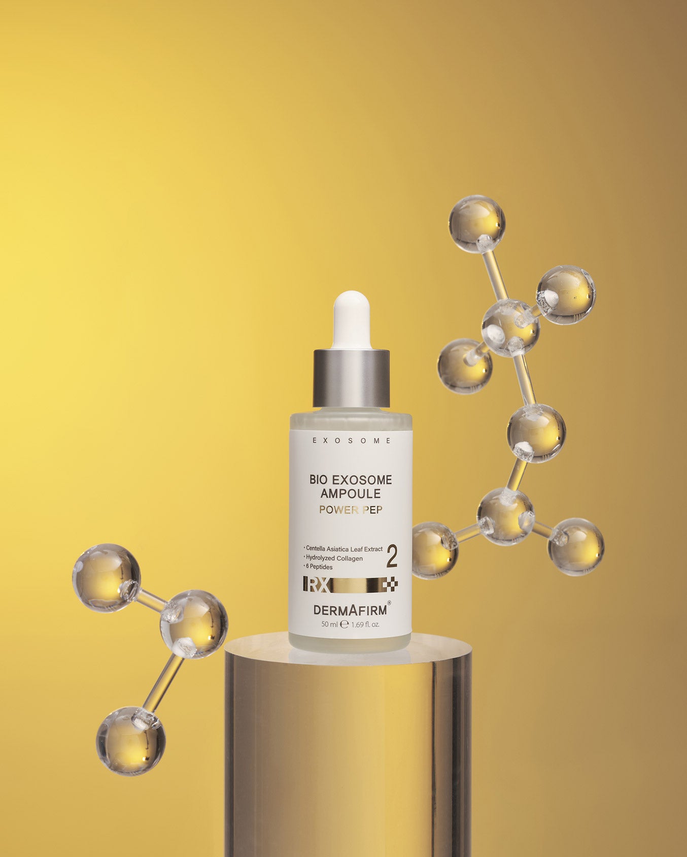 Антивікова сироватка DERMAFIRM BIO Exosome Ampoule Power PEP, 50 мл, фото 2