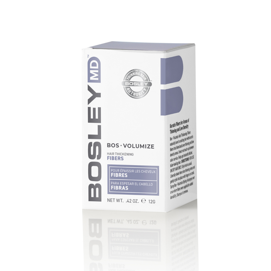 Кератинові волокна BosleyMD BOS Volumize, середньо-коричневі, 12 г