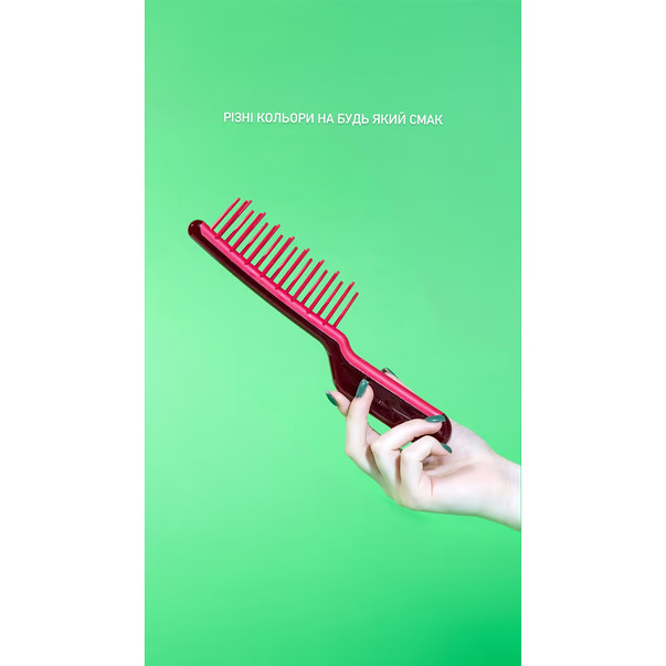 Щітка для волосся Janeke J-Brush, бордова, фото 4