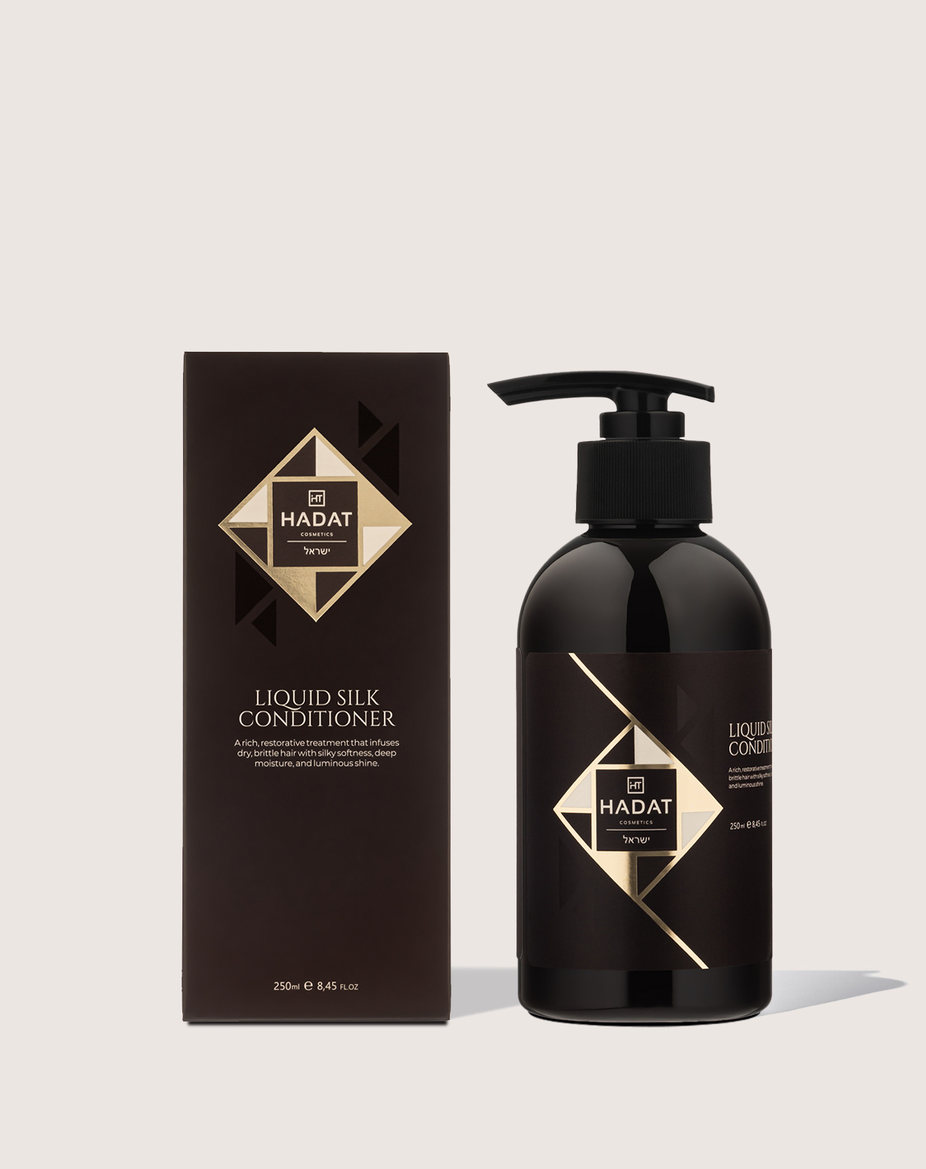 Кондиціонер для Сяйва та Блиску Волосся "Рідкий Шовк" Hadat Liquid Silk Conditioner 250ml, фото 4