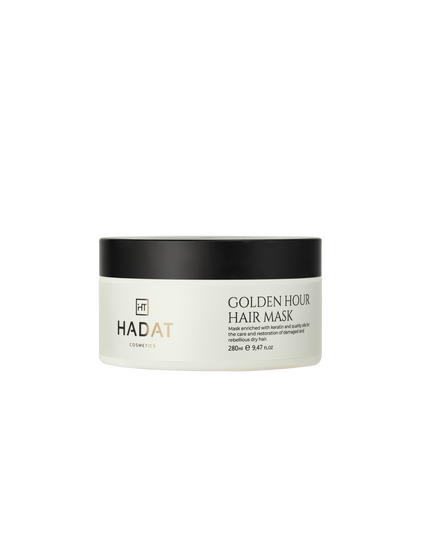 Iнтенсивно відновлююча маска - Hadat Golden Hour Hair Mask, 280 мл, фото 6