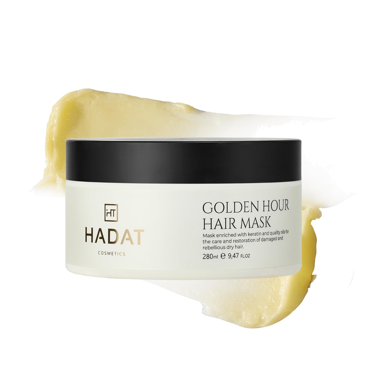 Iнтенсивно відновлююча маска - Hadat Golden Hour Hair Mask, 280 мл
