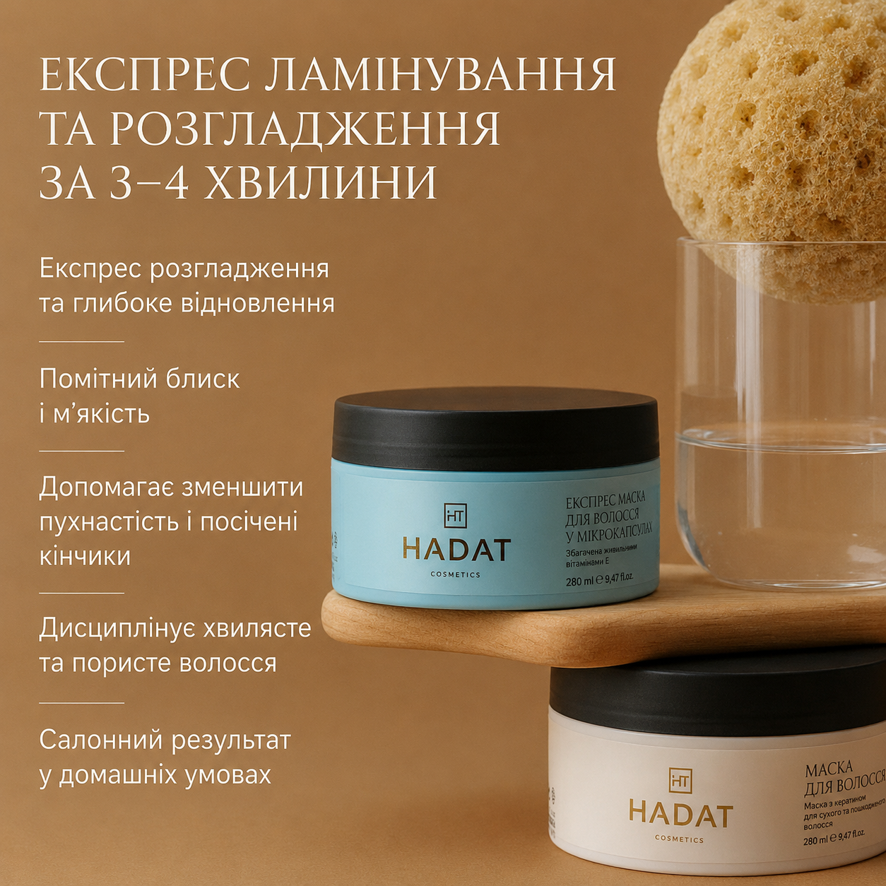 Пом'якшуюча маска для волосся - Hadat Softening Microcapsule Hair Mask, 280 мл, фото 8