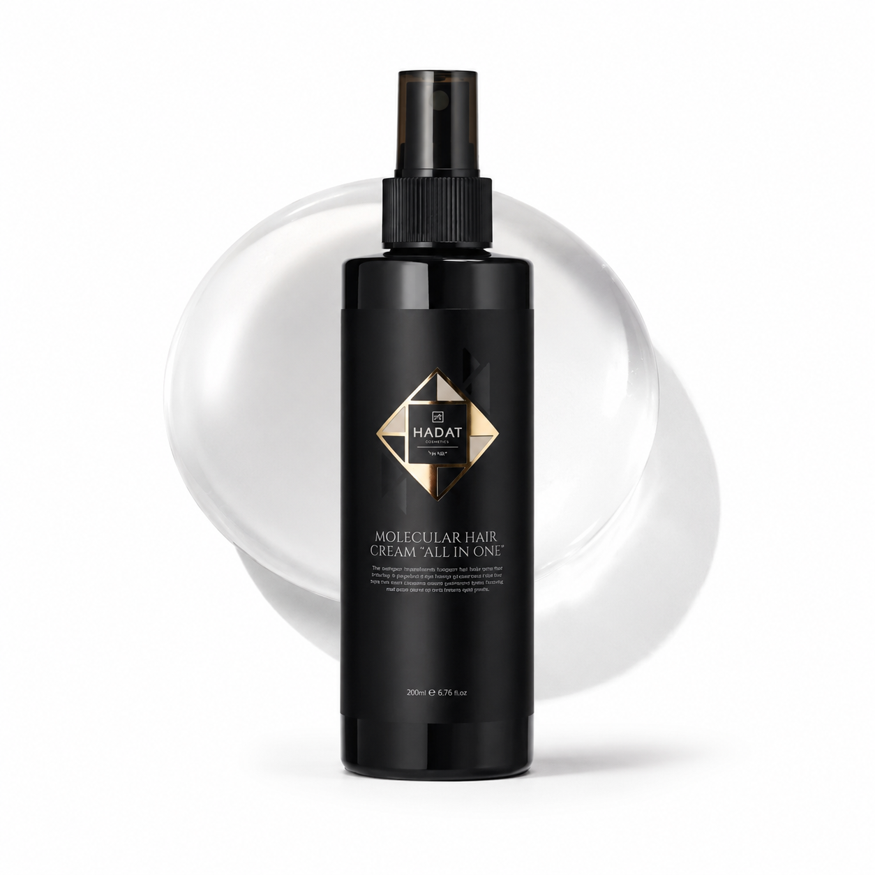 Незмивний крем-спрей для волосся - Mollecular Hair Cream, 200 мл