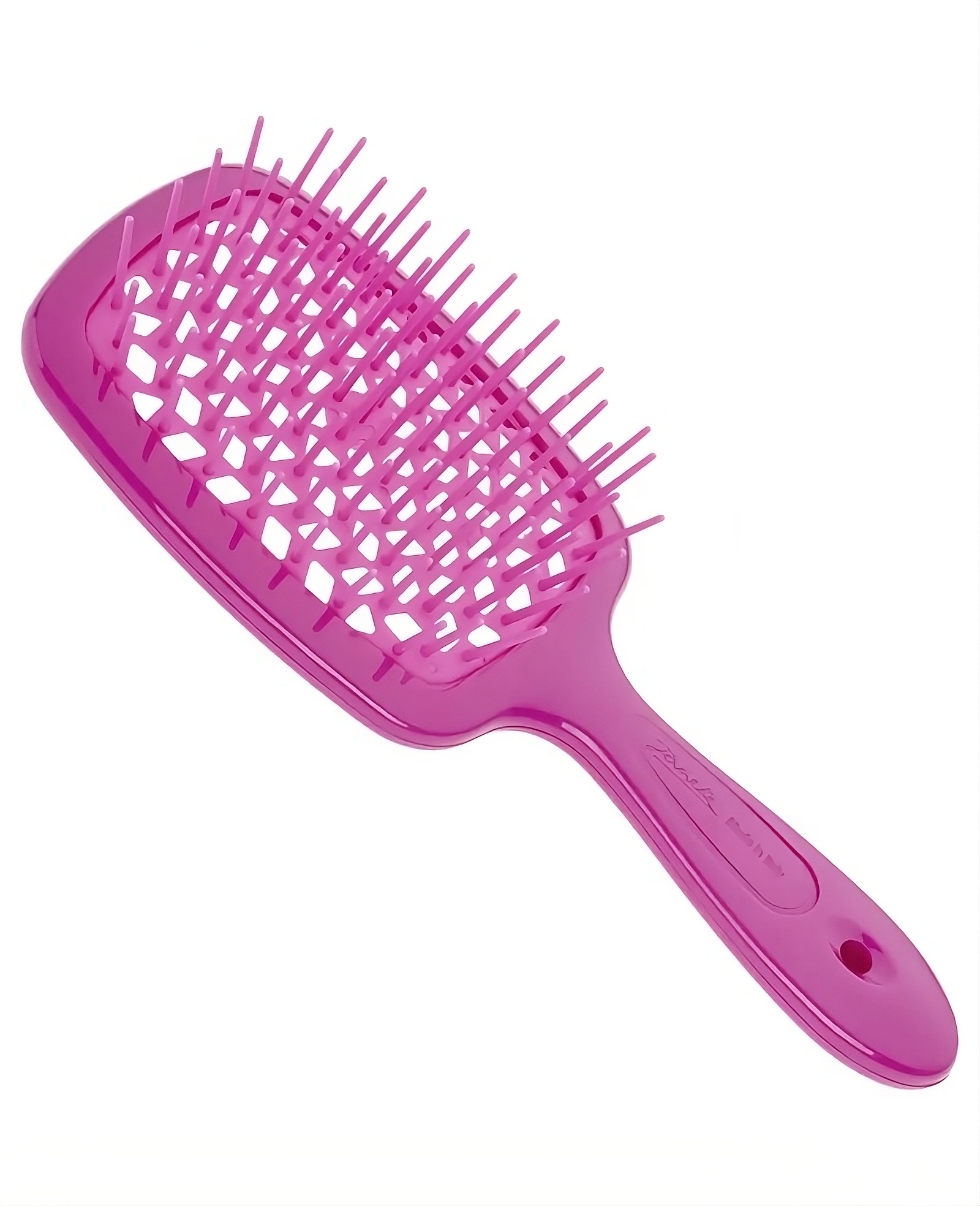 Janeke Superbrush Щітка для волосся Неоново-рожеваа