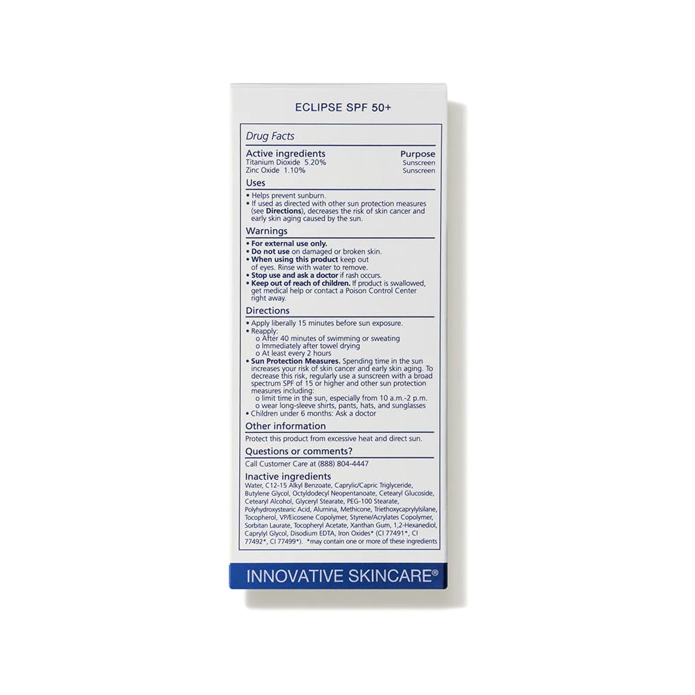 Тонувальний сонцезахисний крем для обличчя IS Clinical ECLIPSE SPF 50 PERFECTINT BEIGE 100г, фото 4